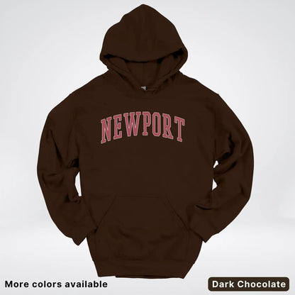 Newport Destination - Red Design - Hoodie