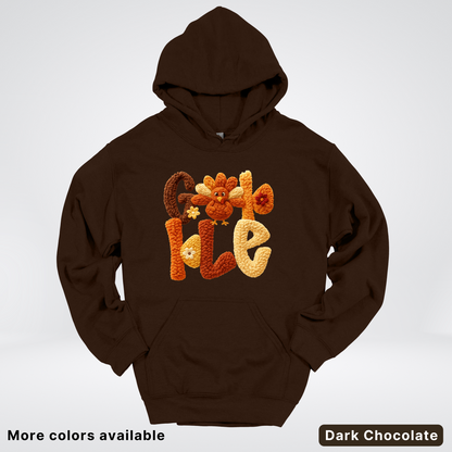 Gobble Crochet Turkey - Hoodie