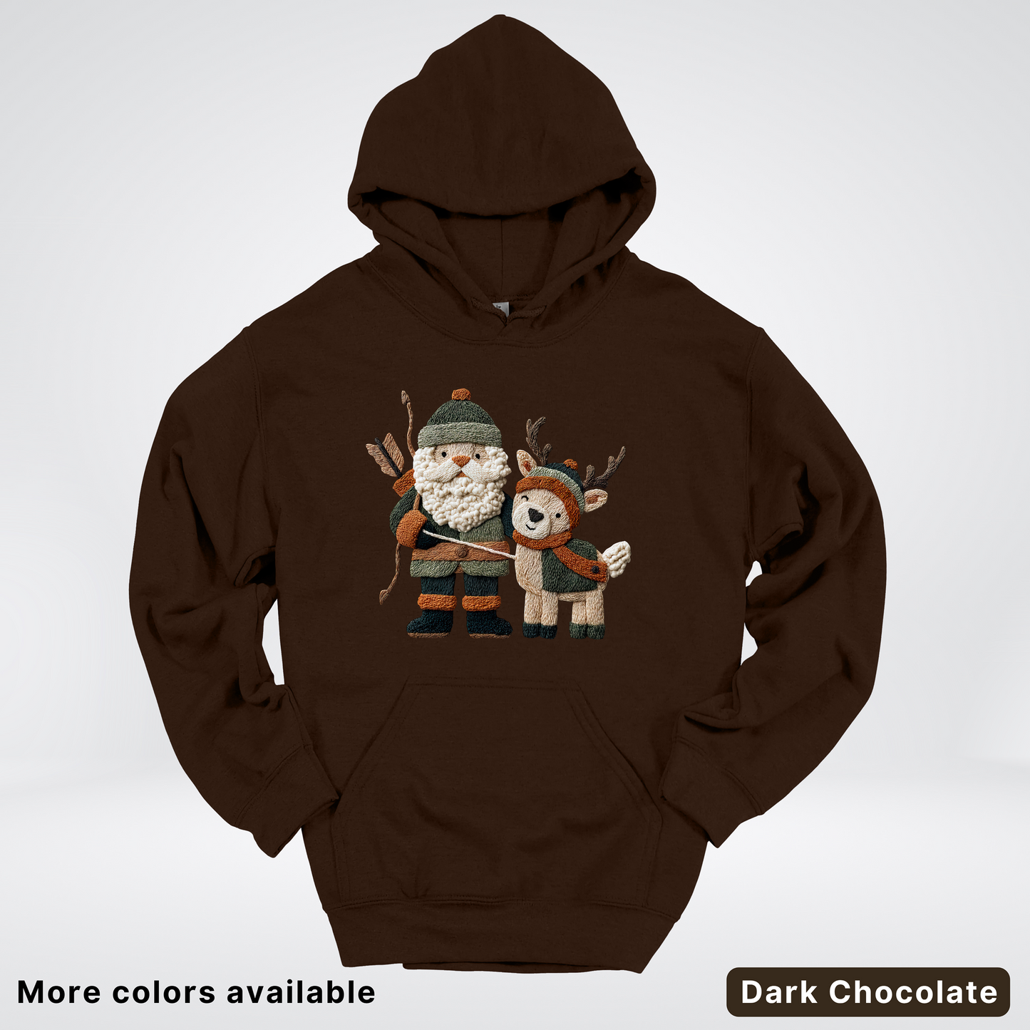 Hook Yard Faux Woodland Christmas Duo - Hoodie