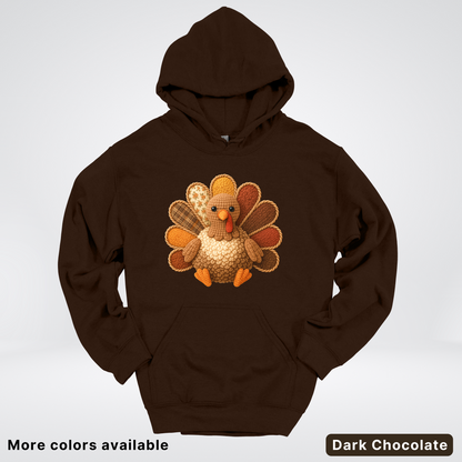 Turkey Crochet Thanksgiving Fall - Hoodie