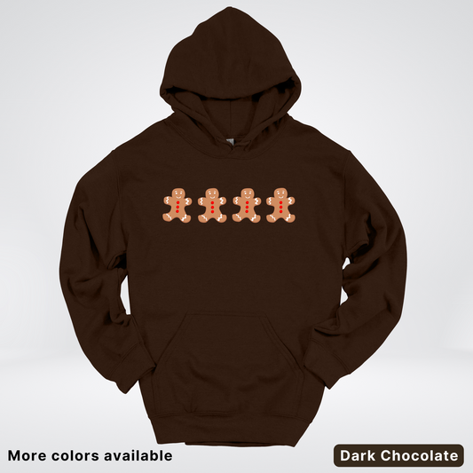 4 Gingerbread Men - Hoodie