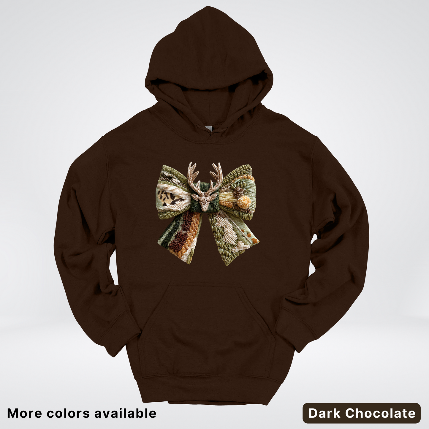 Hook Yard Faux Rustic Antler Bow - Hoodie
