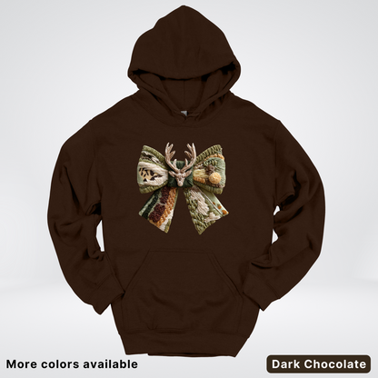 Hook Yard Faux Rustic Antler Bow - Hoodie