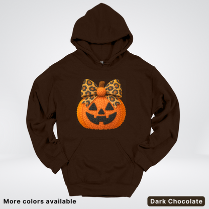 Coquette Crochet Pumpkin - Hoodie