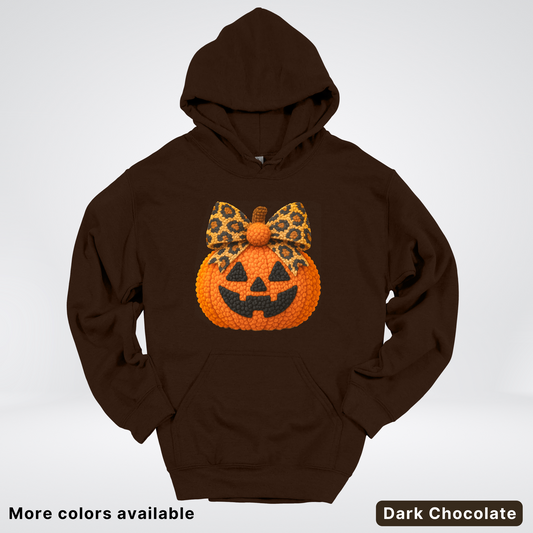 Coquette Crochet Pumpkin - Hoodie