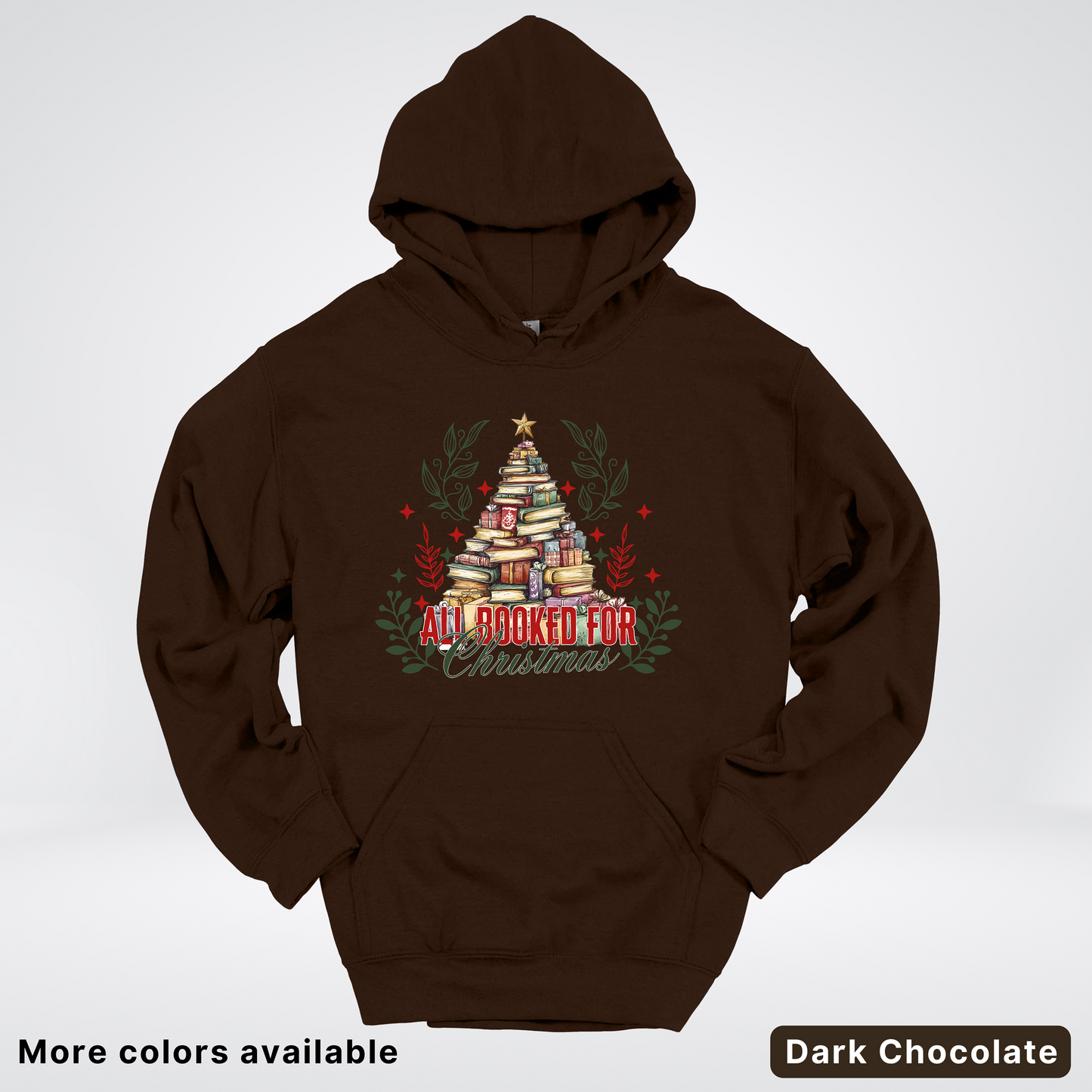 All Booked For Christmas - Hoodie