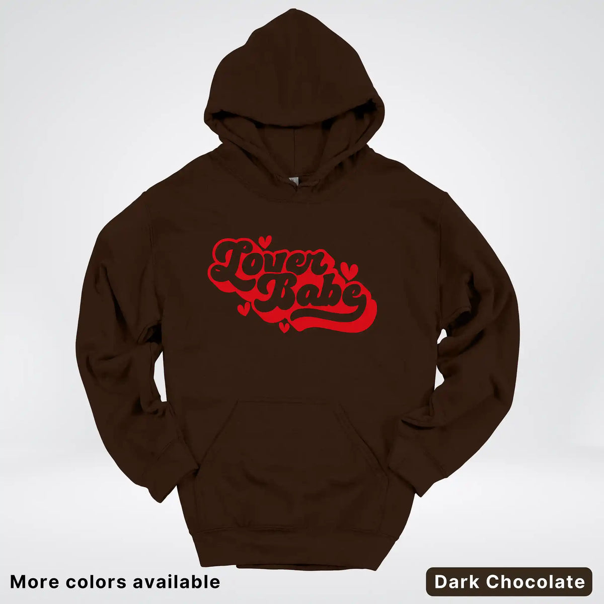 Lover Babe - Red Design - Hoodie