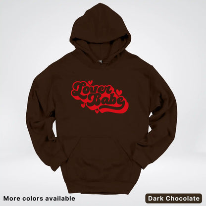 Lover Babe - Red Design - Hoodie