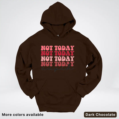Not Today Cupid - Hoodie