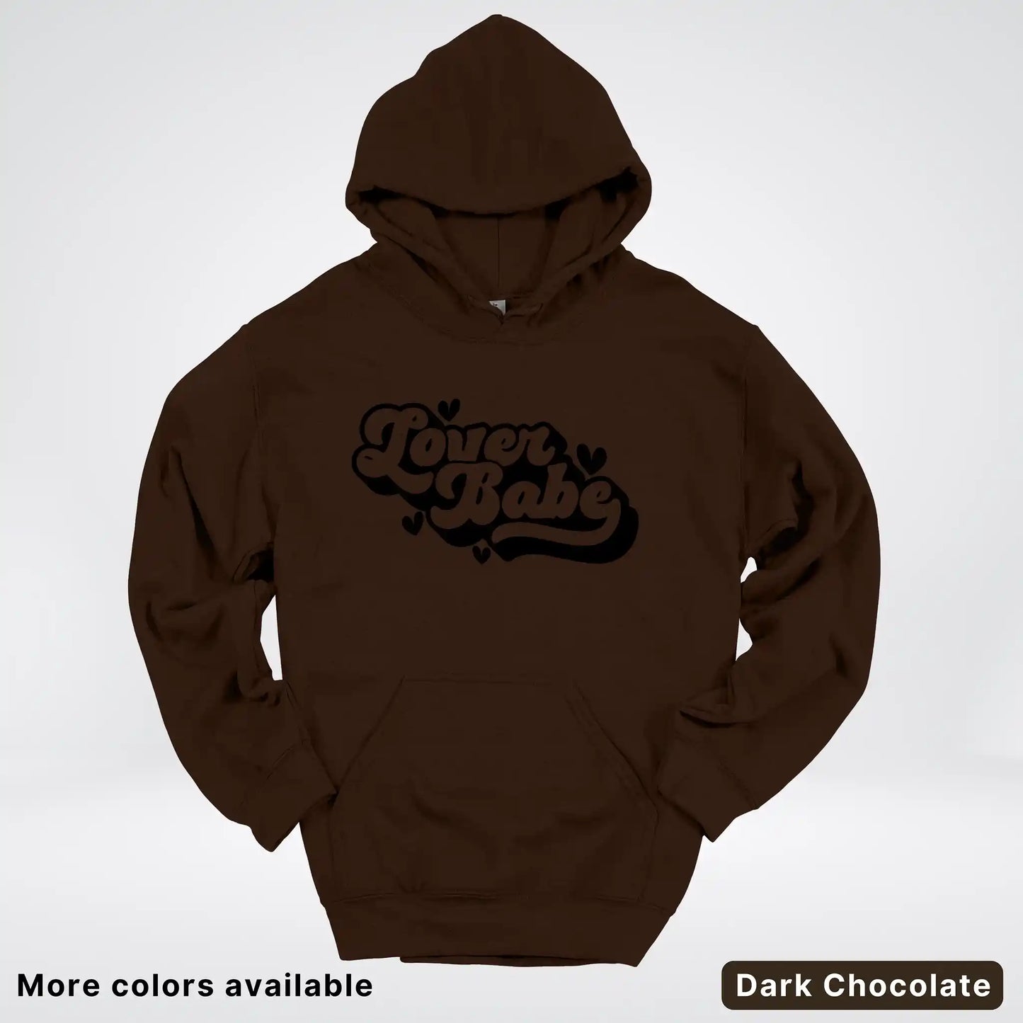 Lover Babe - Black Design - Hoodie