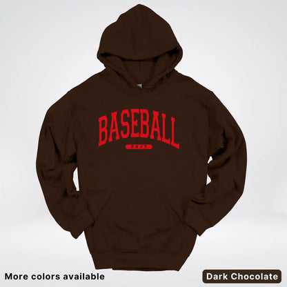 Baseball 24/7 – Red Design - Hoodie