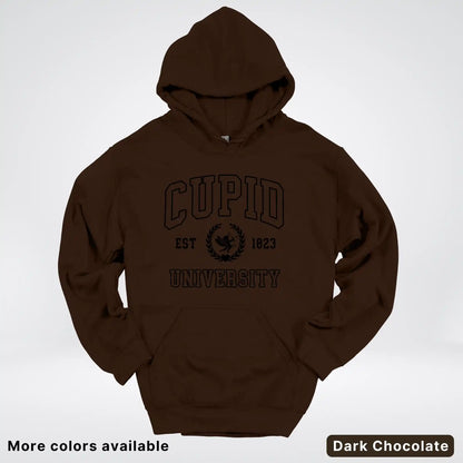 Cupid University Est 1823 - Black Design - Hoodie