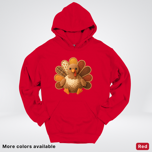 Turkey Crochet Thanksgiving Fall - Hoodie