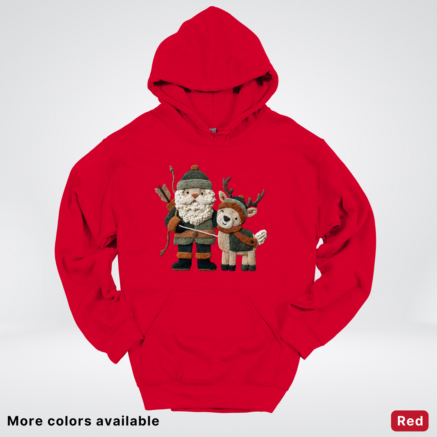 Hook Yard Faux Woodland Christmas Duo - Hoodie