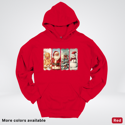 Vintage Christmas Quartet - Hoodie