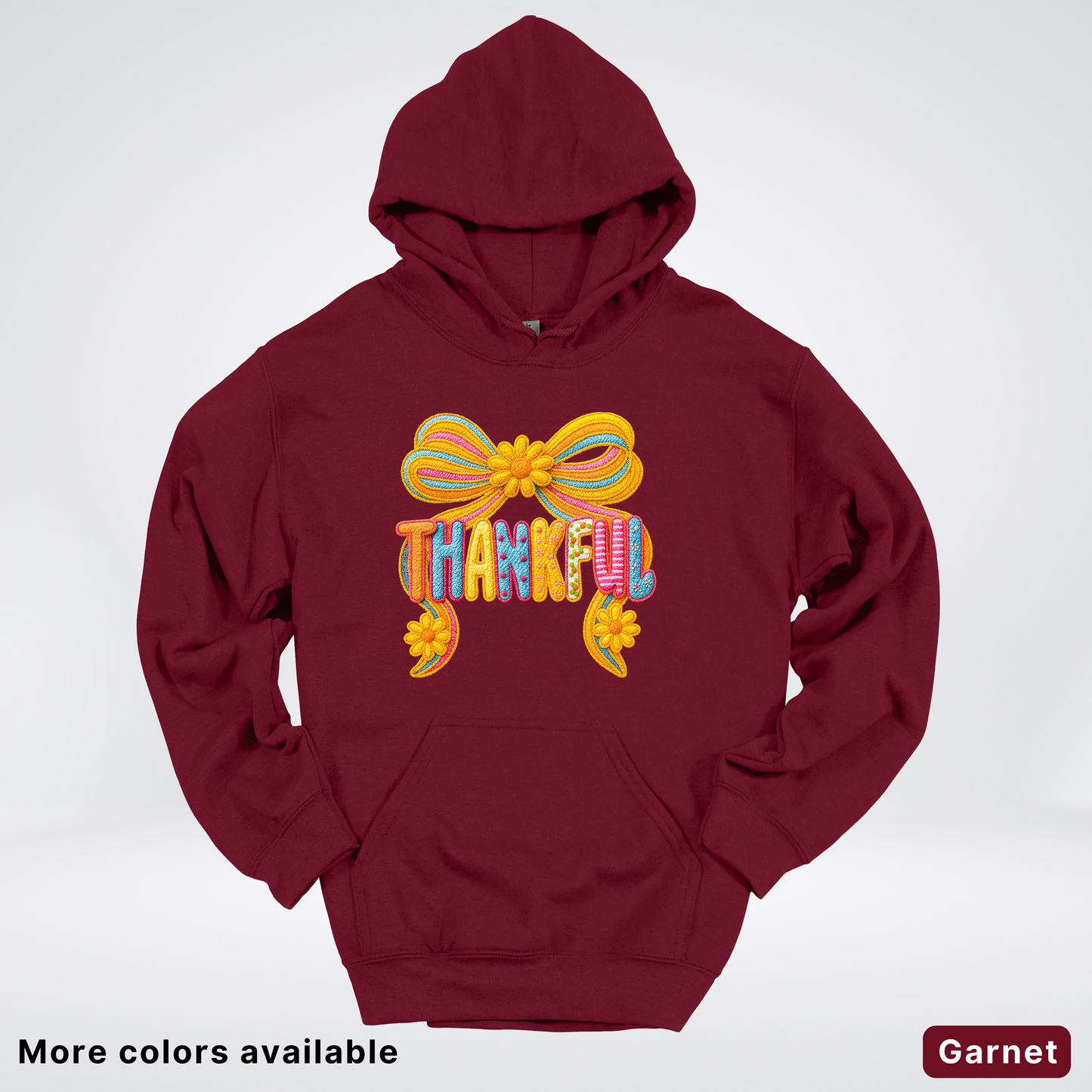 Thankful Crochet Style Fall - Hoodie