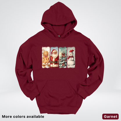 Vintage Christmas Quartet - Hoodie