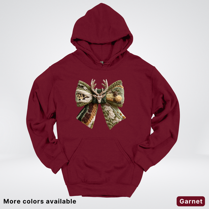 Hook Yard Faux Rustic Antler Bow - Hoodie