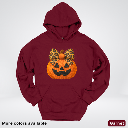 Coquette Crochet Pumpkin - Hoodie