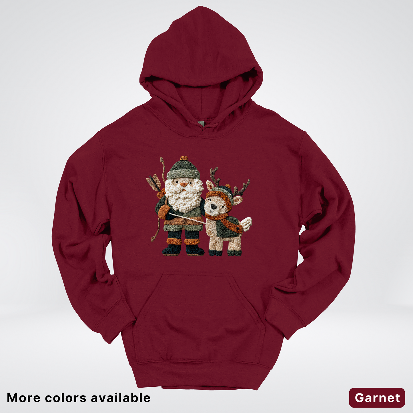 Hook Yard Faux Woodland Christmas Duo - Hoodie