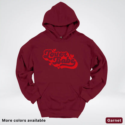 Lover Babe - Red Design - Hoodie