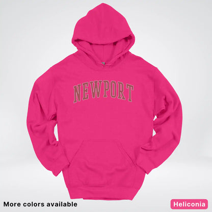 Newport Destination - Red Design - Hoodie