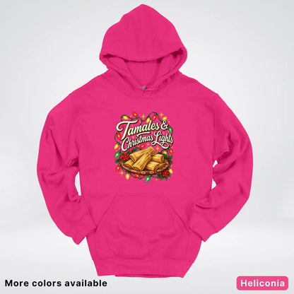 Tamales & Christmas Lights Hoodie