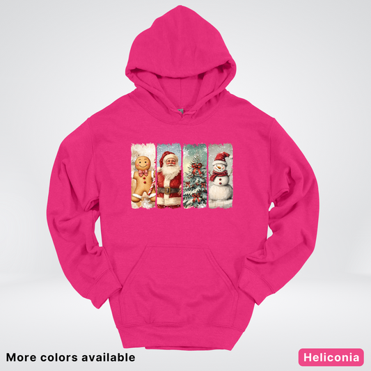 Vintage Christmas Quartet - Hoodie