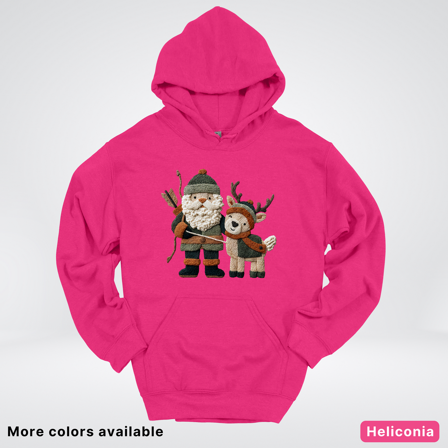 Hook Yard Faux Woodland Christmas Duo - Hoodie
