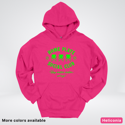 Home Plate Social Club – Green Design - Hoodie