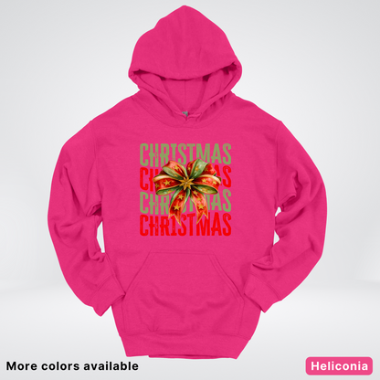 Christmas Star Bow - Hoodie