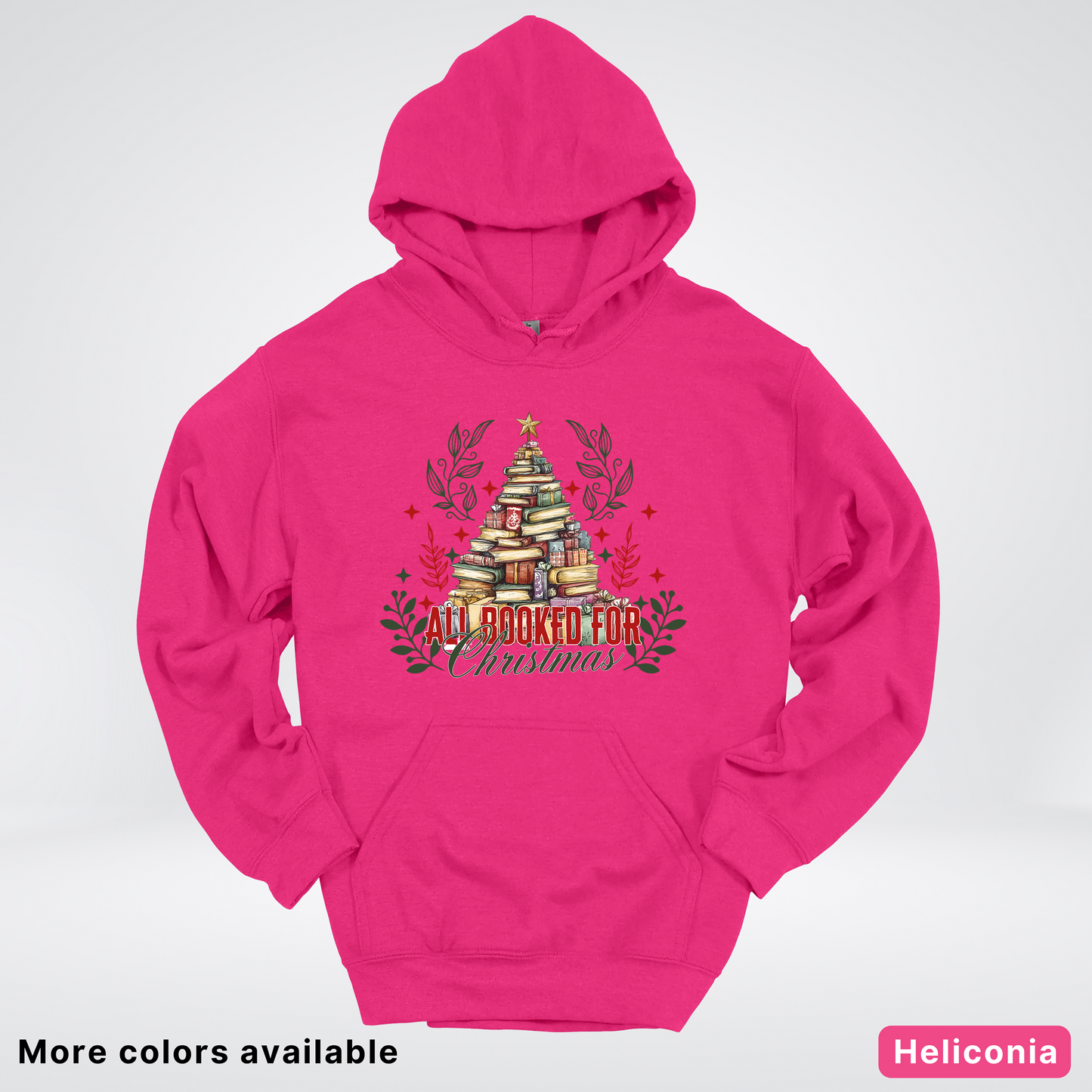 All Booked For Christmas - Hoodie