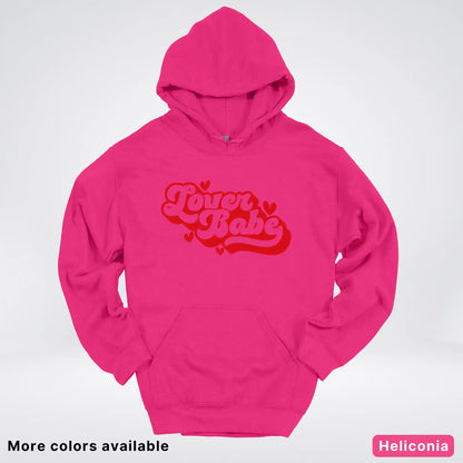 Lover Babe - Red Design - Hoodie
