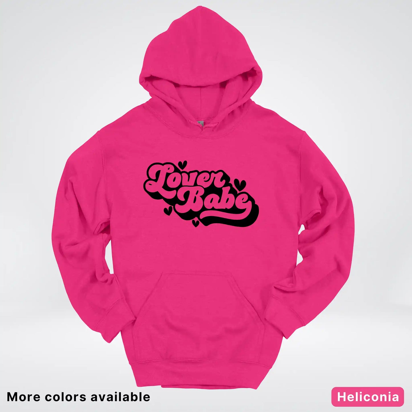 Lover Babe - Black Design - Hoodie