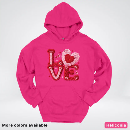 Love Hook Yard Faux - Hoodie