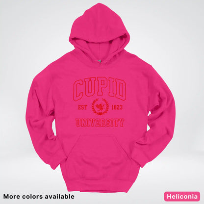 Cupid University Est 1823 - Red Design - Hoodie