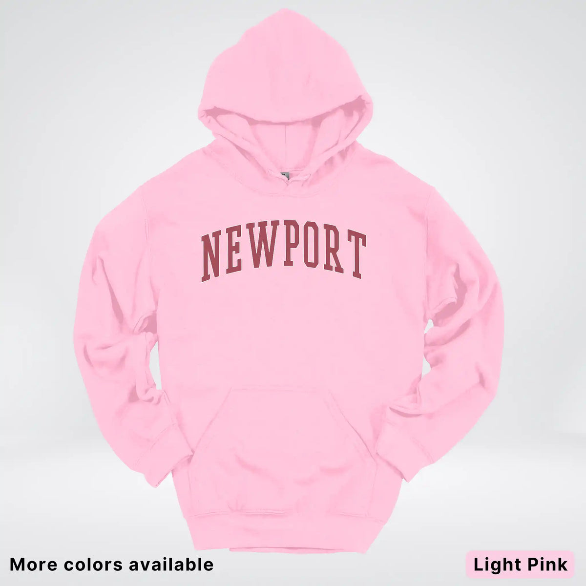 Newport Destination - Red Design - Hoodie