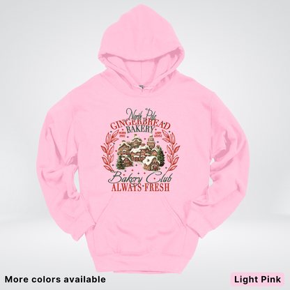 North Pole Gingerbread Bakery  Club Always Fresh - Hoodie