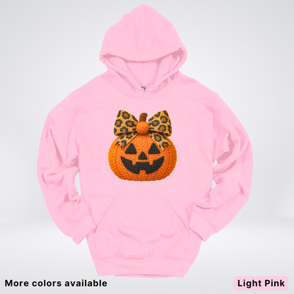 Coquette Crochet Pumpkin - Hoodie