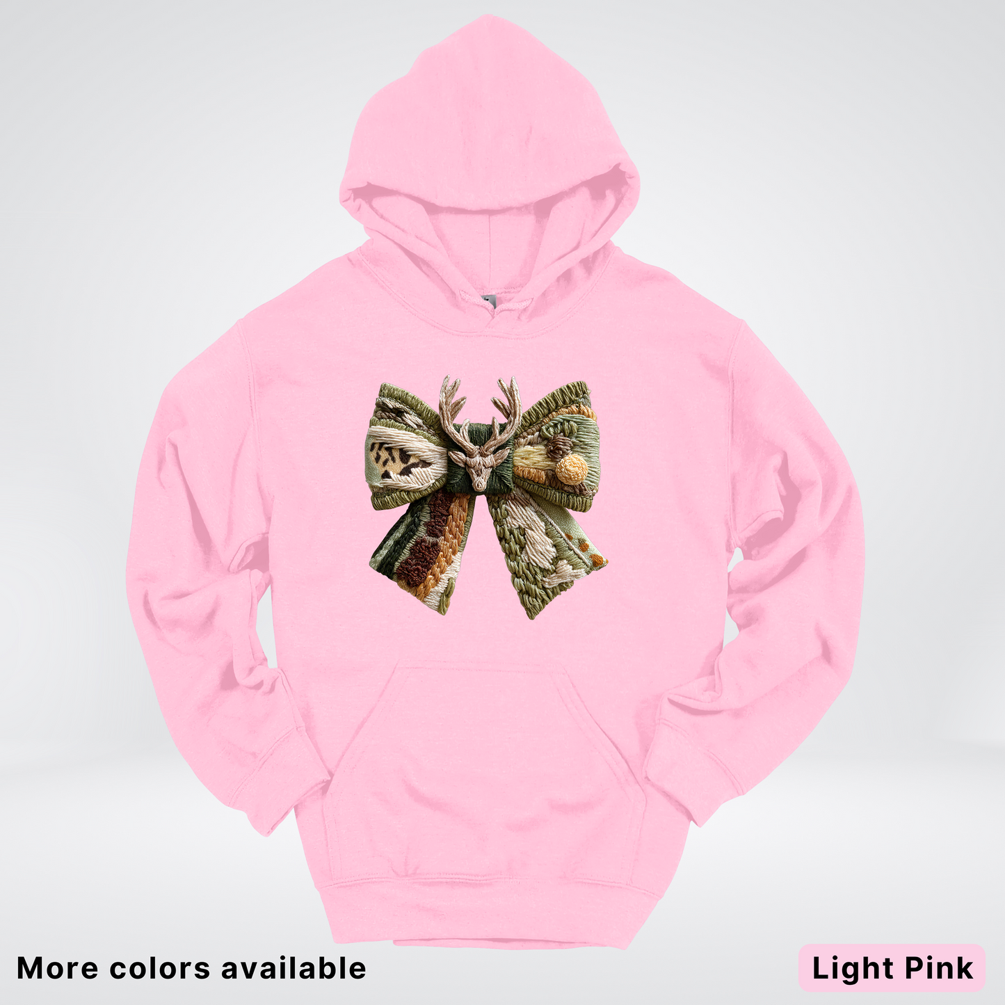 Hook Yard Faux Rustic Antler Bow - Hoodie