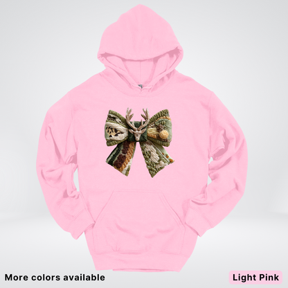 Hook Yard Faux Rustic Antler Bow - Hoodie