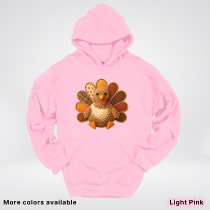 Turkey Crochet Thanksgiving Fall - Hoodie