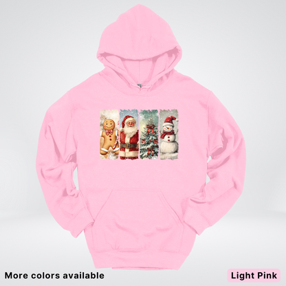 Vintage Christmas Quartet - Hoodie