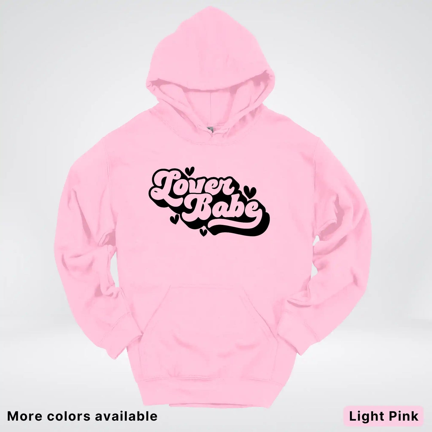 Lover Babe - Black Design - Hoodie