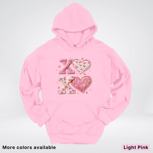 XOXO Hook Yard Faux - Hoodie