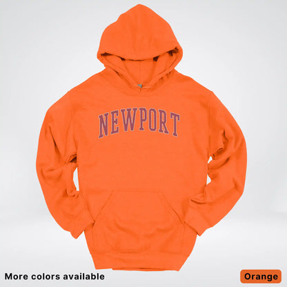 Newport Destination - Red Design - Hoodie