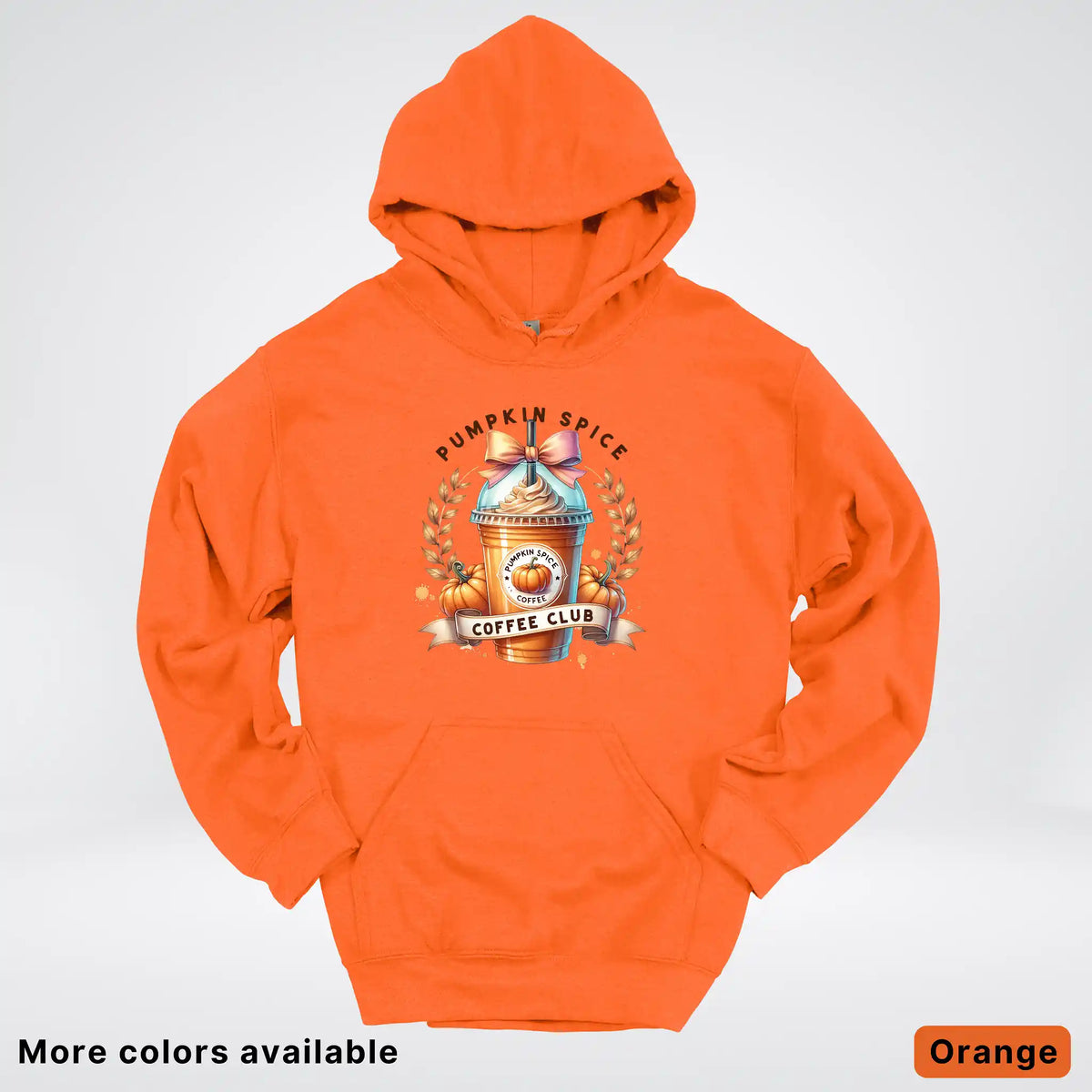 Pumpkin Spice Coffee Club Hoodie