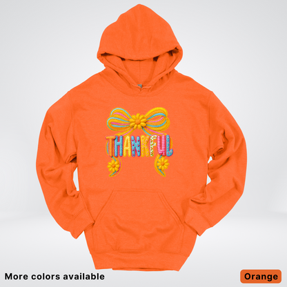 Thankful Crochet Style Fall - Hoodie