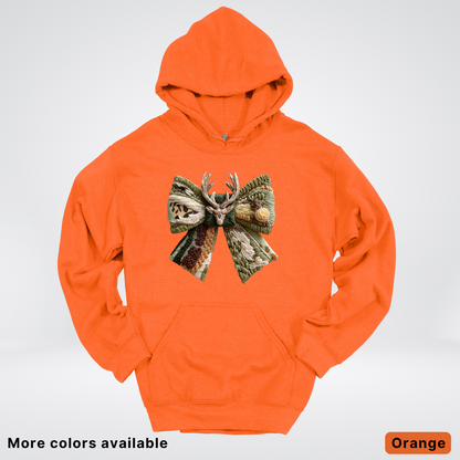 Hook Yard Faux Rustic Antler Bow - Hoodie