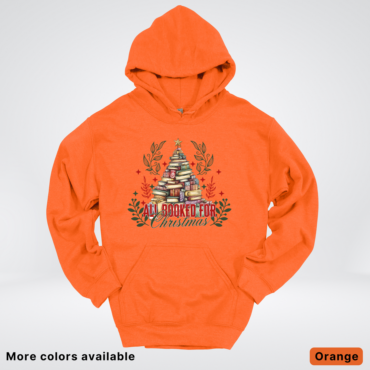 All Booked For Christmas - Hoodie